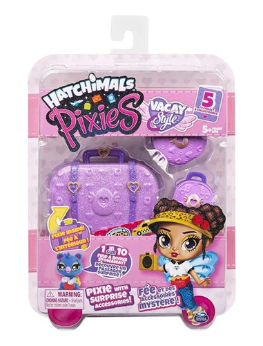 Hatchimals Pixies Vacay Style Con Accesorios Sorpresa