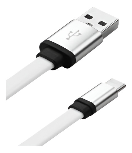 Usb Tipo C Fideos Chaging Datos Poder Cable Flexible Cable, 