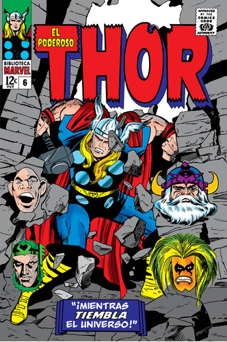 Libro Bibm38 Poderoso Thor 6 1965-1966 - Jack Kirby