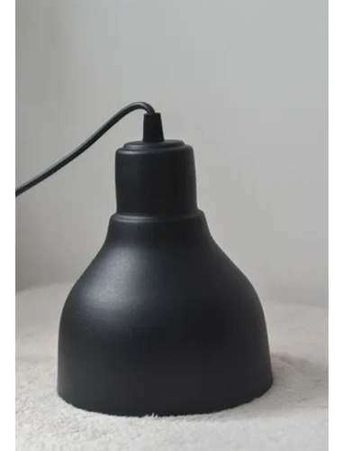 Colgante Techo Lampara Moderna Vintage + Foco Led Incluido Negro