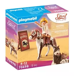Playmobil Spirit Rodeio Abigail Cavalinho E Acessórios 70698