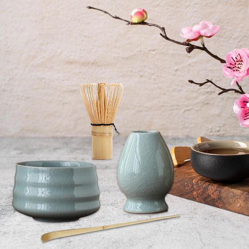 . Conjunto De Chá Matcha Tradicional Japonês, Tigela Matcha