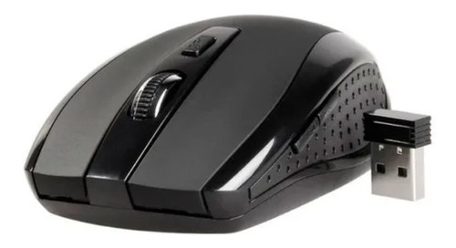 Mouse Inalámbrico Klip Xtreme Kmw-340bk Color Negro