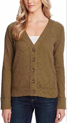 Cardigan Sweater Suéter Two By Vince Camuto Manga Ropa Mujer