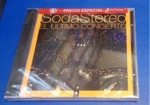 Soda Stereo Ultimo Concierto A 1997 Cd Nuevo Sella Edmex Jcd