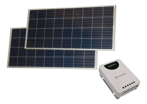 Kit Solar Motorhome (2 Paneles 160w + Regulador Mppt 40a) 