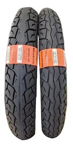 Par Pneu Matrix Cg Titan 150 90/90-18 + 80/100-18 Levorin