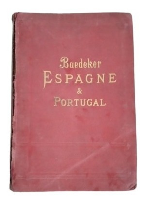 Antiguo Guia Turistica Espagne Portugal Idioma Frances 1900