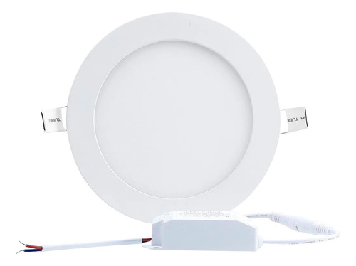 Panel Led 18w Incrustar Luz Blanca 6500k 22cm Certificada