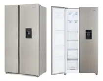 Comprar Heladera Side By Side Whirlpool Inverter 560 L Color Plateado