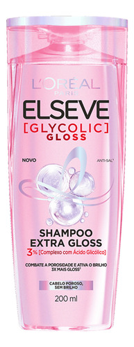 Shampoo Loréal Paris Elseve Glycolic Gloss 200ml