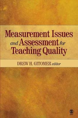 Libro Measurement Issues And Assessment For Teaching Qual...