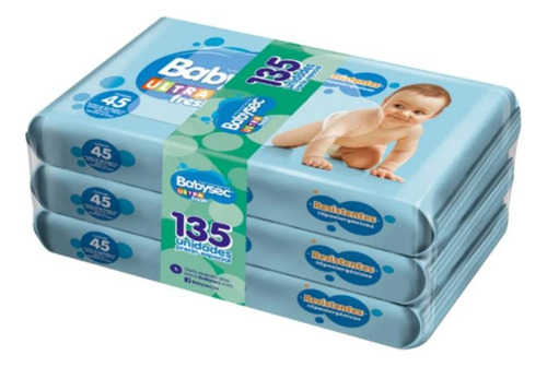 Toallitas Hùmedas Babysec Ultra X 150 Unidades