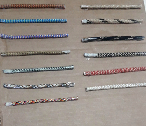 Imagen 5 de 6 de Rollos De Cable Textil Colores Varios 100 Mts Minimo