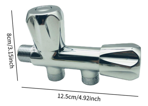 Desviador De Grifo De Baño Con Doble Interruptor, Válvula