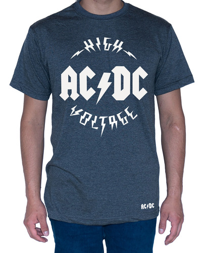 Camiseta Ac Dc Rock And Music