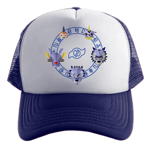 Digimon Gabumon Evoluciones Gorra Friki Tu Eres Azul Oscuro Talle Único Regulable Digimon Gabumon Evoluciones