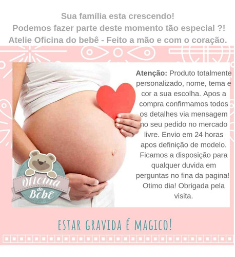 Nicho Rei Luxo Urso Coroa Redondo Maternidade Príncipe Bebê