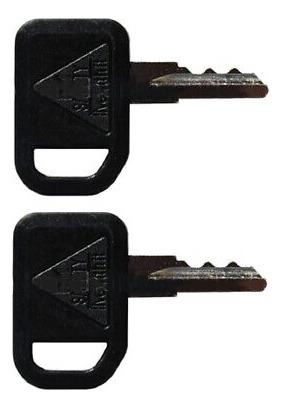 2 Pack Keys Am131841 Fits John Deere Fits Gator 4x2 6x4  Cca