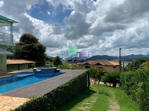 Casa Em Condomínio Fechado Riviera Do Jaguari Com Acesso A Represa De Piracaia - Co00315