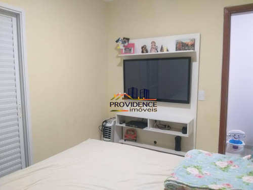 Imagem 8 de 17 de Linda Cobertura 100 M2 No Pq. Novo Oratório, Santo André, Sp - Rs 380.000,00 - Co0040