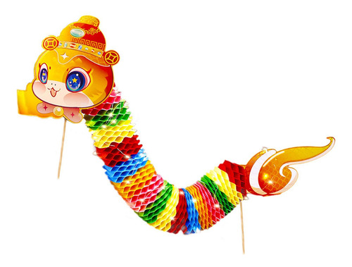 Serpiente De Papel De Año Nuevo Chino, Adorno De Serpiente