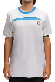 Remera Fila Tennis Backspin Hombre Gr Az Tienda Oficial