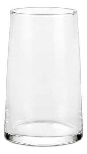 Elixir Hb Juego De 6 Vasos Altos De Vidrio Capacidad 420 Ml Color Transparente