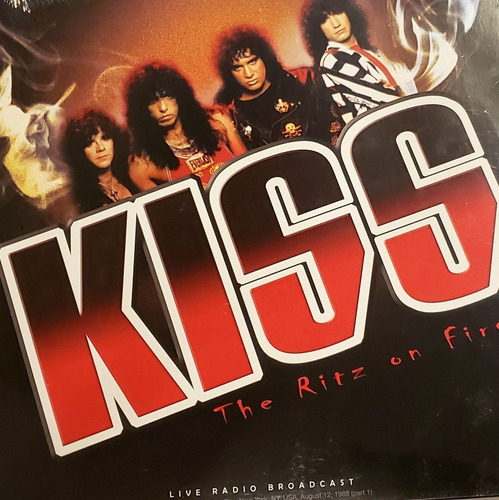 Kiss The Ritz On Fire Vinilo Lp Eu Nuevo Maceo-disqueria