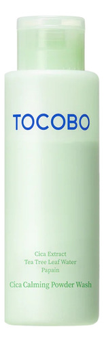 Tocobo Cica Calming Powder Wash Limpieza Y Exfoliación Polvo Todo Tipo De Piel Día/noche
