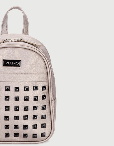 Mochila Mujer Tantil Plateado Viamo