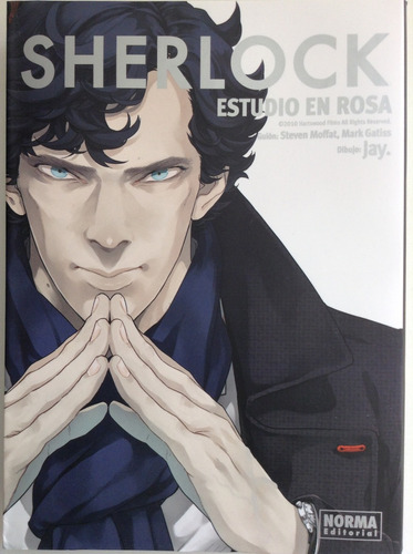 Sherlock: Estudio En Rosa  Manga Sherlock Holmes Serie
