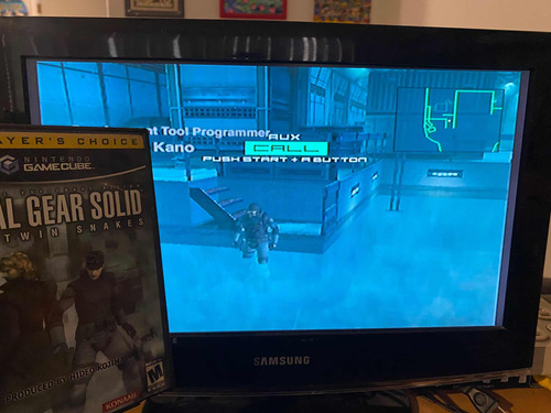 Metal Gear Solid The Twin Snakes Nintendo Gamecube Oldskull (Usado)