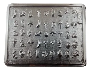Molde Acetato Baby Shower 45 Figuras Modelo 160