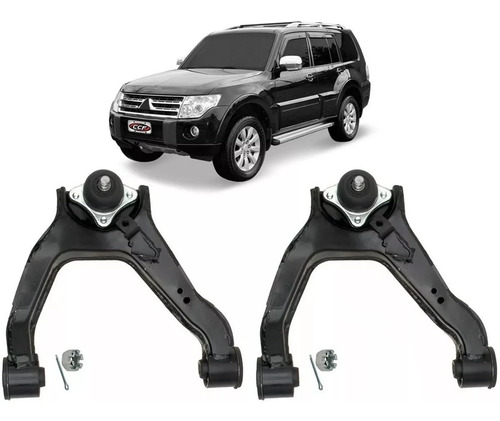 Imagem 3 de 6 de Bandeja Superior Mitsubishi Pajero Full 2001 A 2008 - Par