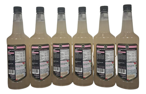 Jarabe Sirope Lichi Kala Gourmet 1 Litro 6 Piezas