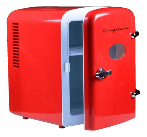Frigobar Frigidaire Retro Mini Efmis129 Rojo 4lt 6 Latas