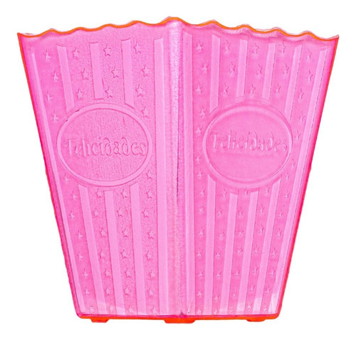 . 50 Cajitas Palomeras Felicidades Plástico Fiesta Eventos.