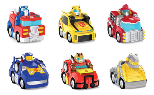 Vehículos De Tracción Hasbro Transformers 6pz