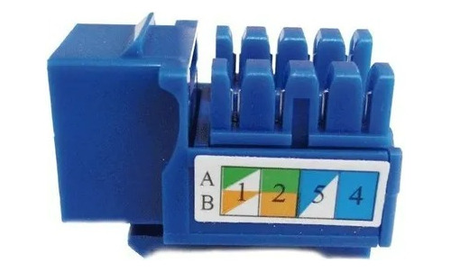 Keystone Jack Rj45 Red Lan Cat 6 3bumen Certificado X 30 Und