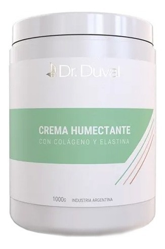 Dr. Duval Crema Facial Humectante Con Elastina Colágeno 1kg