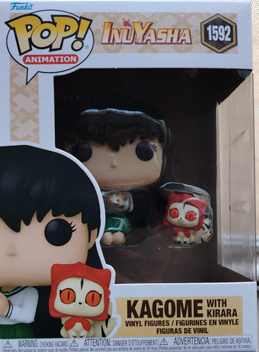 Funko Pop! Anime Inuyasha #1592: Kagome With Kirara (Usado)