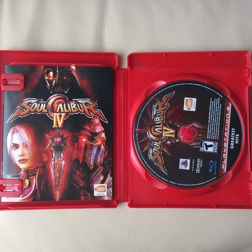 Imagen 3 de 4 de Videojuego Ps3 Soulcalibur Iv En Físico Original