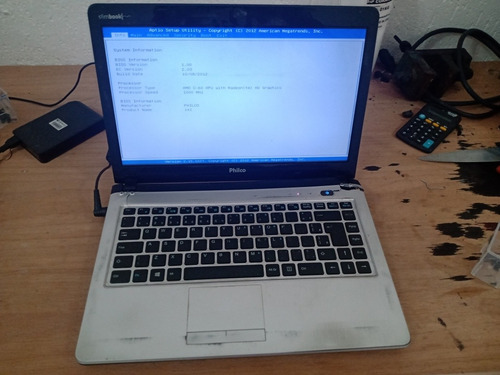 Imagem 8 de 8 de Notebook Plhilco 14l,placa Mãe Boa ,tela Boa