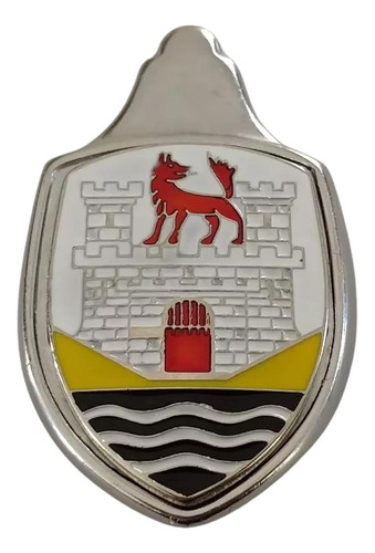 Emblema Insignia Capo Fusca Wolfsburg Blanco