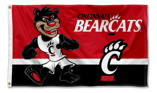 Bandera De Cincinnati Bearcats 3x5