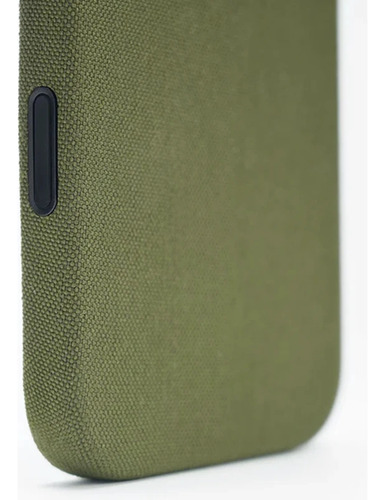 Capa De Celular Em Tecido De Linho E Nylon Para iPhone Magsa