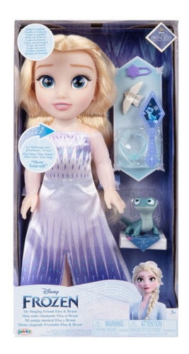 Muñeca Elsa Reina De Las Nieves Frozen 2 Disney 38cm Musical