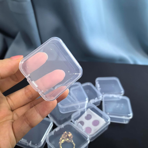 30 Paquetes De Recipientes De Plástico Pequeños Transparente