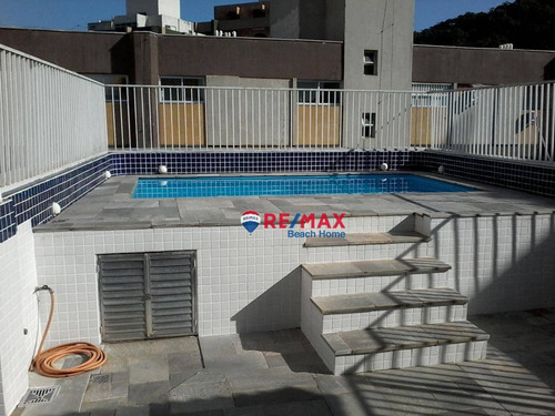 Imagem 25 de 30 de Cobertura À Venda, 203 M² Por R$ 450.000,00 - Praia Das Pitangueiras - Guarujá/sp - Co0222